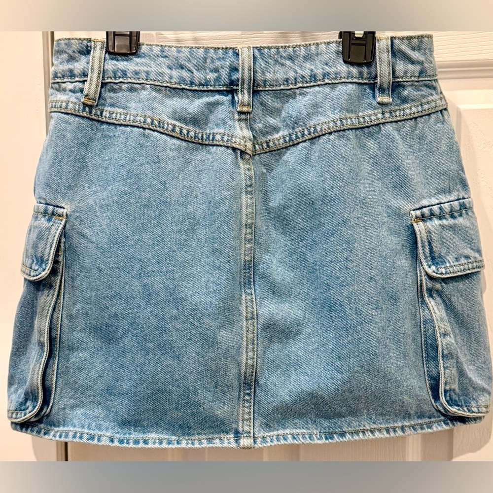 ENGLISH FACTORY Denim Mini Skirt - Picture 3 of 4